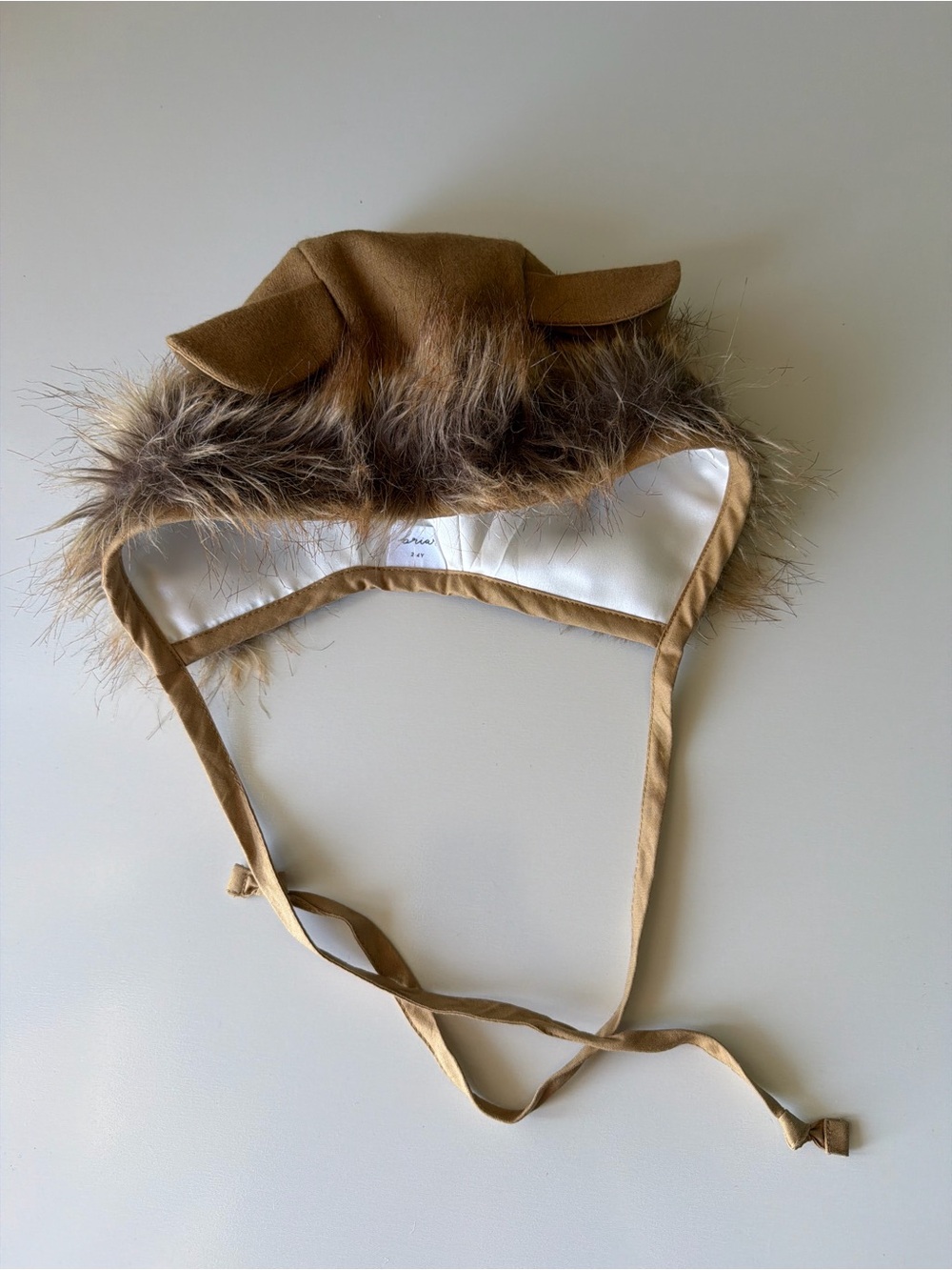 Briarbaby OG Lion Silk lined bonnet